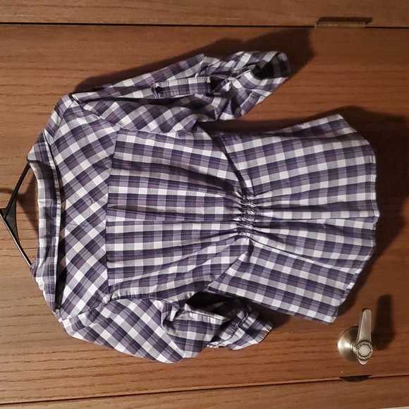 Size M Gray/White/Black flannel - Picture 3 of 4
